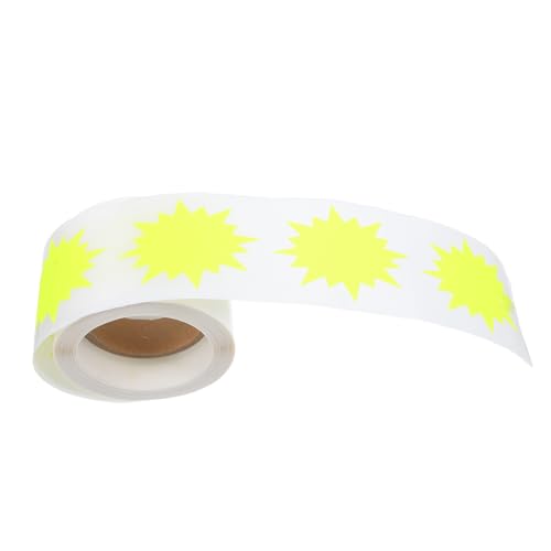 LALAFINA 200 Stück Fluoreszierende Preisschilder für Garage und Einzelhandel Selbstklebende Etiketten Gelb für Verkaufsaktionen und Preisgestaltung LALAFINA 200 Stück Fluoreszierende Preisschilder für Garage und Einzelhandel Selbstklebende Etiketten Gelb für Verkaufsaktionen und Preisgestaltung von LALAFINA