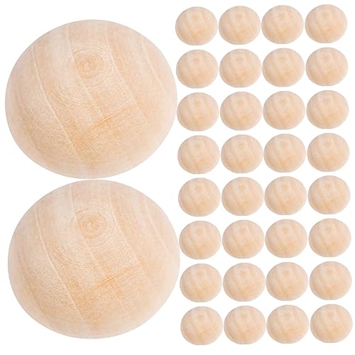 LALAFINA 200 Stück Hälfte lose Halbperlen Zedernkugeln halbe Perlen natürliche unfertige Holzhalbkugeln halbe Bastelbälle Halbperlen Holz halbe Bastelperlen Charms-Perlen LALAFINA 200 Stück Hälfte lose Halbperlen Zedernkugeln halbe Perlen natürliche unfertige Holzhalbkugeln halbe Bastelbälle Halbperlen Holz halbe Bastelperlen Charms-Perlen von LALAFINA