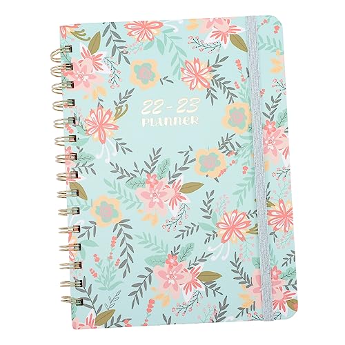LALAFINA 2023 Agenda Buch Spiralnotizbuch Spiralnotizblock Spiralplaner Zeitplan Notizblock Studentenplaner Arbeitsplaner Planungsnotizblock Wochennotizblock Tagesplaner Notizblock Papier von LALAFINA