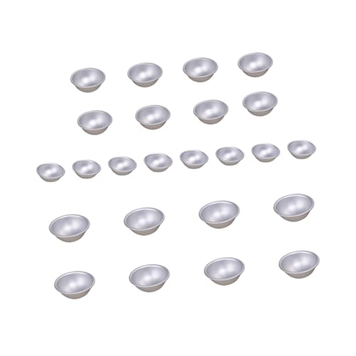 LALAFINA 24 Stück Teiliges Halbkugel Badebombenform Langlebige Leicht zu Reinigende Gießformen für DIY Badekugeln für Selbstgemachte Badesalze und Badebomben LALAFINA 24 Stück Teiliges Halbkugel Badebombenform Langlebige Leicht zu Reinigende Gießformen für DIY Badekugeln für Selbstgemachte Badesalze und Badebomben von LALAFINA