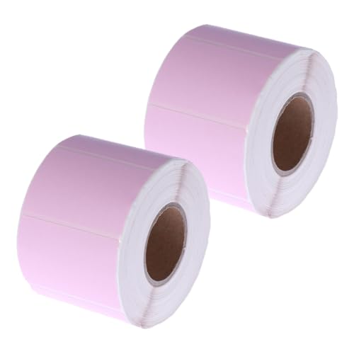 LALAFINA 2Rollen Selbstklebende Thermoetiketten Leere Versandetiketten für Adressen für Organisation und Versand Haftend und Bedruckbar LALAFINA 2Rollen Selbstklebende Thermoetiketten Leere Versandetiketten für Adressen für Organisation und Versand Haftend und Bedruckbar von LALAFINA