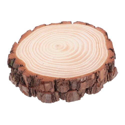 LALAFINA 2Stücke Rustikale Holzscheiben mit Rinde Unbehandelt Runde DIY Holzspäne für Tischdekoration Hochzeiten Bastelprojekte Natürliche Elemente LALAFINA 2Stücke Rustikale Holzscheiben mit Rinde Unbehandelt Runde DIY Holzspäne für Tischdekoration Hochzeiten Bastelprojekte Natürliche Elemente von LALAFINA