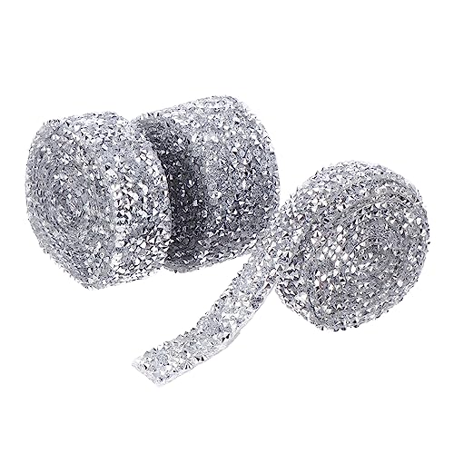 LALAFINA 3 Rollen Selbstklebendes Strassband Bling Drill Ribbons Verschiedenen für Diy Bastelprojekte Hochzeits und Partydekoration Glitzernde Effektverpackung LALAFINA 3 Rollen Selbstklebendes Strassband Bling Drill Ribbons Verschiedenen für Diy Bastelprojekte Hochzeits und Partydekoration Glitzernde Effektverpackung von LALAFINA