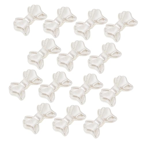 LALAFINA 3 Sätze Faux Perlen Bowknot Spacer Beads Für Schmuck Basteln Material Für Ohrringe Anhänger Und Armbänder Diy Zubehör Für Kreative Projekte 300 Stück * 3 von LALAFINA