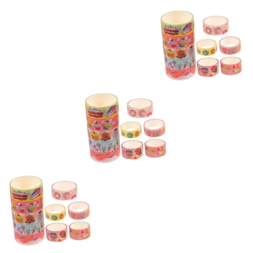 LALAFINA 3 Sätze Tagebuch Für Diy-bänder Dekoratives Bastelband Wickelband Retro Scrapbooking Zubehör The Washi Tape Diy Washi Tapes Basteln Geschenkbänder Japanisches Papier 10 Rollen * 3 LALAFINA 3 Sätze Tagebuch Für Diy-bänder Dekoratives Bastelband Wickelband Retro Scrapbooking Zubehör The Washi Tape Diy Washi Tapes Basteln Geschenkbänder Japanisches Papier 10 Rollen * 3 von LALAFINA