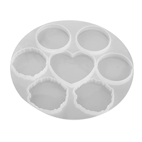 LALAFINA 3 Stck. Diy Silikonform für Handyhalterung Unregelmäßige Marmor Phone Grip Gießform Flexibel und Wiederverwendbar für Schlüsselanhänger und Anhänger von LALAFINA
