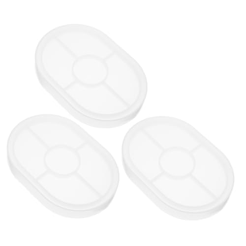LALAFINA 3 Stück Epoxidharz Diy Tray Silikonform für Untersetzer Schmuckablagen und Kreative Bastelprojekte LALAFINA 3 Stück Epoxidharz Diy Tray Silikonform für Untersetzer Schmuckablagen und Kreative Bastelprojekte von LALAFINA