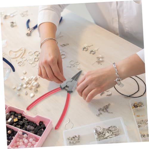 LALAFINA 3 Stück Multifunktionale DIY Handwerk Zange aus Robustem Metall mit Spitzzange Öffnungszange und Lochstanzer für Schmuckherstellung Basteln und Scrapbooking Kompakt und Tragbar von LALAFINA