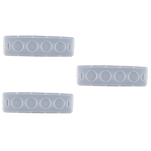 LALAFINA 3 Stück Silikonform für Weinglasuntersetzer Diy Epoxidharz Gießform für Einzigartige Getränkehalter und Tabletts Vielseitig für Heimdekoration und Kreative Bastelprojekte von LALAFINA