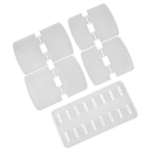 LALAFINA 3 Stück Teiliges Epoxidharz Silikonform für Diy Schmuckaufbewahrung Kreative Formen für Kosmetikregale und Handwerksprojekte Leicht und Tragbar LALAFINA 3 Stück Teiliges Epoxidharz Silikonform für Diy Schmuckaufbewahrung Kreative Formen für Kosmetikregale und Handwerksprojekte Leicht und Tragbar von LALAFINA