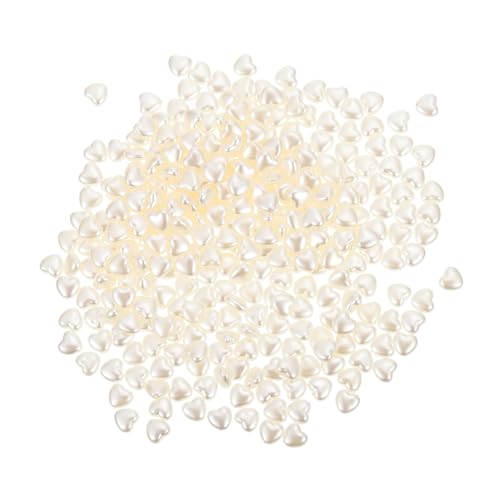 LALAFINA 300 Stück Herz Spacer Perlen Kunststoff Herzform Perlen für DIY Schmuckherstellung Armbänder Halsketten Ohrringe Charm Zubehör Simulation Perle Bastelperlen LALAFINA 300 Stück Herz Spacer Perlen Kunststoff Herzform Perlen für DIY Schmuckherstellung Armbänder Halsketten Ohrringe Charm Zubehör Simulation Perle Bastelperlen von LALAFINA