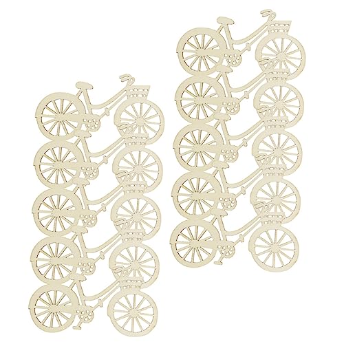 LALAFINA 30Stücke Holz Fahrrad Hängedekorationen DIY Weihnachtsbaum Anhänger Für Hochzeitsfeiern Und Festlichkeiten Natürliches Holz Ornament Für Heimdekoration LALAFINA 30Stücke Holz Fahrrad Hängedekorationen DIY Weihnachtsbaum Anhänger Für Hochzeitsfeiern Und Festlichkeiten Natürliches Holz Ornament Für Heimdekoration von LALAFINA