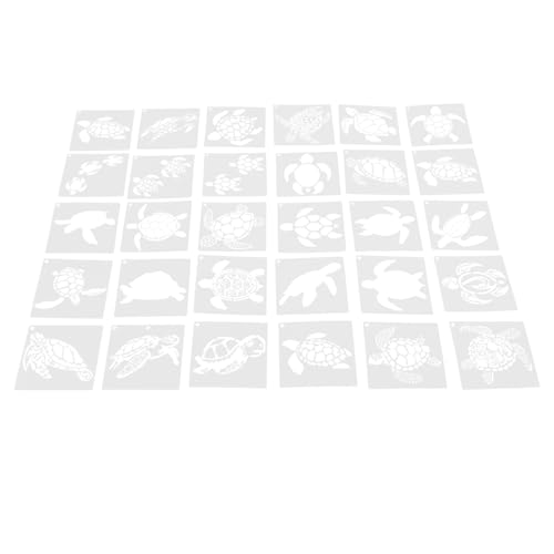 LALAFINA 30pcs Ozeanschablungen Zum Malerei Auf Holzschildkrötenvorlagen Ozeankreaturen Tierscheiben Für Kunsthandwerk Holzzeichnung Kunst Sammelalbum LALAFINA 30pcs Ozeanschablungen Zum Malerei Auf Holzschildkrötenvorlagen Ozeankreaturen Tierscheiben Für Kunsthandwerk Holzzeichnung Kunst Sammelalbum von LALAFINA
