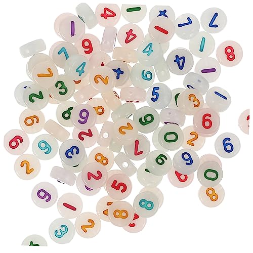 LALAFINA 4 DIY zubehör bastelideen bastelmaterial schmuck machen Leuchtende Schmuckperlen number beads multifunktionale Armbandperlen Haushalt Herzperlen zarte Buchstabenperlen Acryl LALAFINA 4 DIY zubehör bastelideen bastelmaterial schmuck machen Leuchtende Schmuckperlen number beads multifunktionale Armbandperlen Haushalt Herzperlen zarte Buchstabenperlen Acryl von LALAFINA