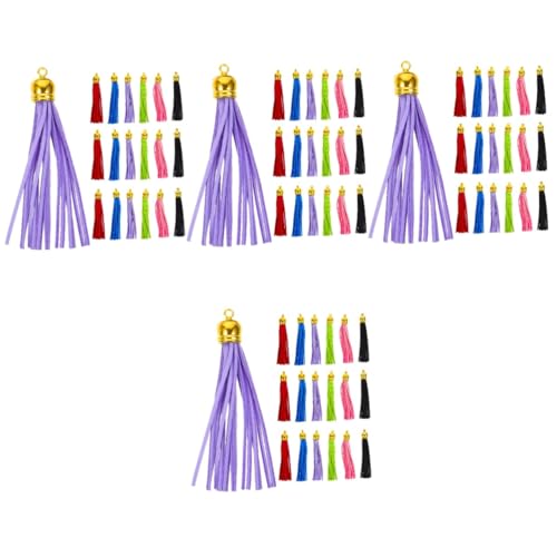 LALAFINA 4 Sätze Taschenquastenverzierungen Lederquaste Diy Lederanhänger Schlüsselanhänger Süß Selbst Handgefertigt Klein Tasche Decors Neuartige Schlüsselanhänger Pu-leder 32 Stück * 4 LALAFINA 4 Sätze Taschenquastenverzierungen Lederquaste Diy Lederanhänger Schlüsselanhänger Süß Selbst Handgefertigt Klein Tasche Decors Neuartige Schlüsselanhänger Pu-leder 32 Stück * 4 von LALAFINA