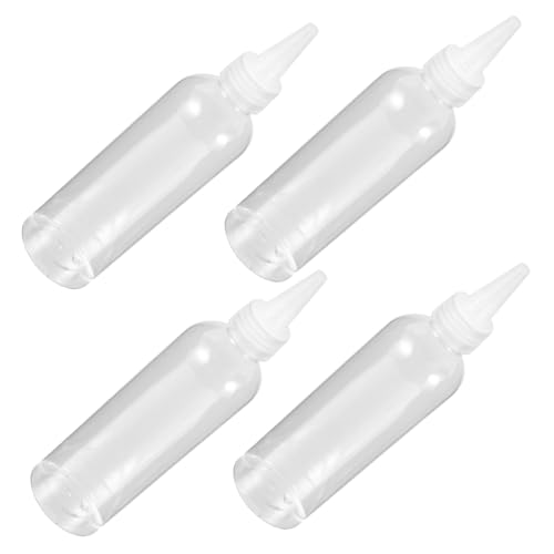 LALAFINA 4 Stück Squeeze Flasche Transparente Applikatorflaschen mit Feiner Spitze für Kunstprojekte Nachfüllbar Praktisch für Flüssigkeiten und Kleber LALAFINA 4 Stück Squeeze Flasche Transparente Applikatorflaschen mit Feiner Spitze für Kunstprojekte Nachfüllbar Praktisch für Flüssigkeiten und Kleber von LALAFINA