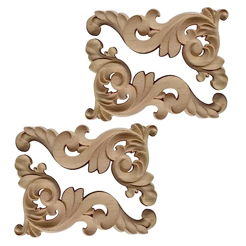 LALAFINA 4 Stück Teiliges Holzschnitzerei Blütenform Holzscheiben zum Basteln und Dekorieren Langlebige Naturholz Ornamente für Schlafzimmer Kinderzimmer DIY Handwerkszubehör LALAFINA 4 Stück Teiliges Holzschnitzerei Blütenform Holzscheiben zum Basteln und Dekorieren Langlebige Naturholz Ornamente für Schlafzimmer Kinderzimmer DIY Handwerkszubehör von LALAFINA