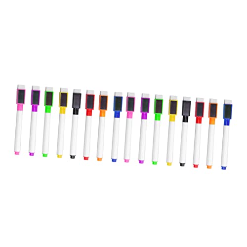 LALAFINA 40 Stück Farbiger Whiteboard-Stift Whiteboard-Marker Schreibwaren Weiß Schulbedarf whiteboard stifte büroartikel Whiteboardmarker aus Kunststoff Schulbriefpapier Plastik von LALAFINA