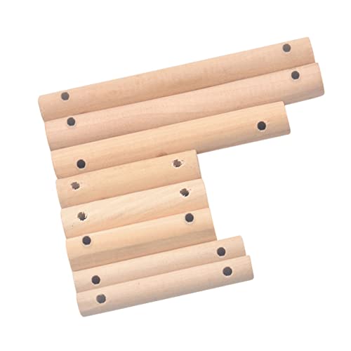 LALAFINA 40Stücke DIY Holz Runde Stöcke Unfertige Holzstäbe für Haustierleitern und Bastelprojekte für Kunsthandwerk und Spielzeuggestaltung LALAFINA 40Stücke DIY Holz Runde Stöcke Unfertige Holzstäbe für Haustierleitern und Bastelprojekte für Kunsthandwerk und Spielzeuggestaltung von LALAFINA