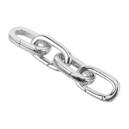 LALAFINA 4pcs Schmuck Anhänger Verschluss Oval Halskette Verkürzung Verschluss Armband Herstellungswerkzeuge Carabiner Verschluss Für Halsketten Und Armbänder von LALAFINA
