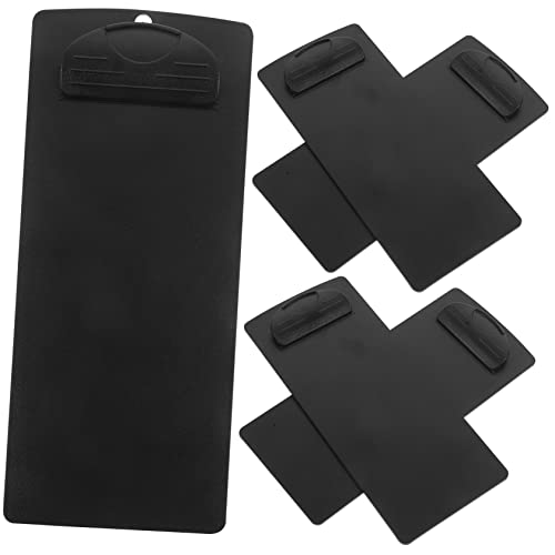 LALAFINA 5 Stück Klemmbretts Wiederverwendbare Clipboards für Rechnungen Menüs und Notizen Robuste Zwischenablage für Büro Restaurant und Zuhause Schwarz LALAFINA 5 Stück Klemmbretts Wiederverwendbare Clipboards für Rechnungen Menüs und Notizen Robuste Zwischenablage für Büro Restaurant und Zuhause Schwarz von LALAFINA