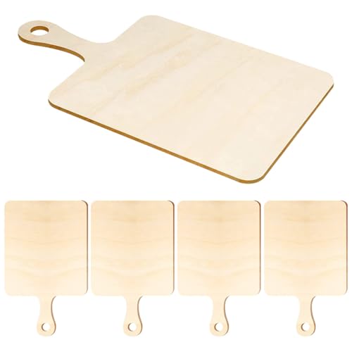 LALAFINA 5 Stück Teiliges Holzschneidebrett mit Griff Unlackierte DIY Holzplatten für Bastelprojekte Servierbrett und Dekoration Vielseitig Einsetzbar für Küche und Handwerk LALAFINA 5 Stück Teiliges Holzschneidebrett mit Griff Unlackierte DIY Holzplatten für Bastelprojekte Servierbrett und Dekoration Vielseitig Einsetzbar für Küche und Handwerk von LALAFINA