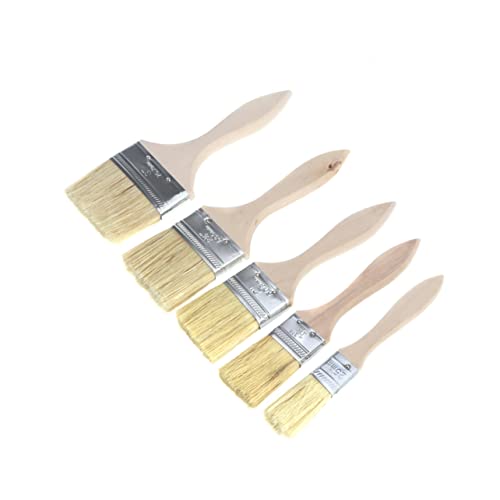LALAFINA 5 Stück Teiliges Pinselset mit Holzgriff für Wand und Möbelanstrich Hochwertige Pinsel mit Natürlichen Borsten für Präzise Farbaufträge und DIY Projekte LALAFINA 5 Stück Teiliges Pinselset mit Holzgriff für Wand und Möbelanstrich Hochwertige Pinsel mit Natürlichen Borsten für Präzise Farbaufträge und DIY Projekte von LALAFINA