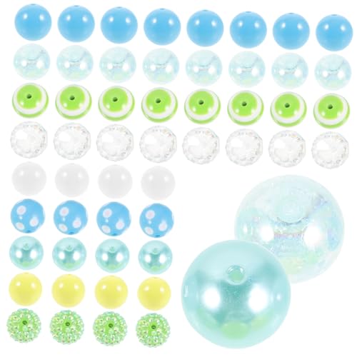 LALAFINA 50 Stück Acrylperlen für Stifte zum Basteln Bunte DIY Schmuckperlen für Armbänder Halsketten und Beadable Pen Zubehör Langlebige Kugelschreiber Perlen für Handwerk LALAFINA 50 Stück Acrylperlen für Stifte zum Basteln Bunte DIY Schmuckperlen für Armbänder Halsketten und Beadable Pen Zubehör Langlebige Kugelschreiber Perlen für Handwerk von LALAFINA