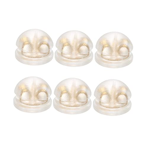 LALAFINA 50 Stück Diy Ohrstecker Stopper Kupfer und Lebensmittelechtem Silikon Ohrschmuck Zubehör Gold Langlebig und Einfach für Schmuckherstellung und Ohrstecker Basteln Geeignet LALAFINA 50 Stück Diy Ohrstecker Stopper Kupfer und Lebensmittelechtem Silikon Ohrschmuck Zubehör Gold Langlebig und Einfach für Schmuckherstellung und Ohrstecker Basteln Geeignet von LALAFINA