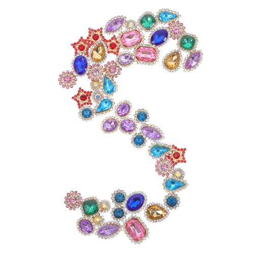 LALAFINA 50 Stück Doppellagige Blumen Buttons Kristallverzierung für Diy Haaraccessoires und Bekleidungsprojekte von LALAFINA