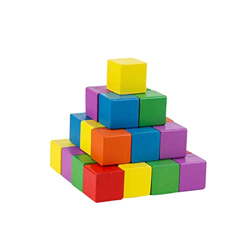 LALAFINA 50 Stück Teiliges Bunte Holzwürfel Quadratisch Glatte Holzklötzchen für DIY Bastelprojekte Kreative Bauklötze Sicher für Vielseitig Einsetzbar für Handwerk und Dekoration LALAFINA 50 Stück Teiliges Bunte Holzwürfel Quadratisch Glatte Holzklötzchen für DIY Bastelprojekte Kreative Bauklötze Sicher für Vielseitig Einsetzbar für Handwerk und Dekoration von LALAFINA