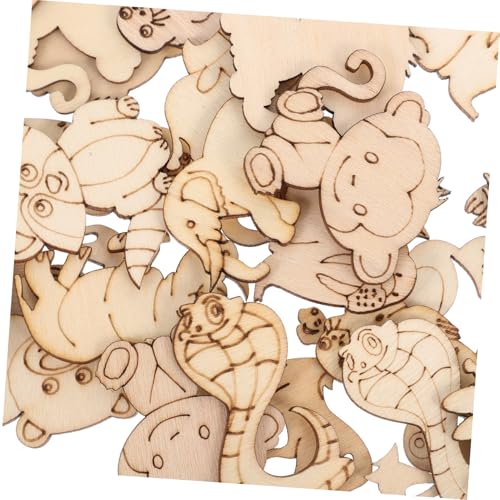 LALAFINA 50 Stück Teiliges Tierische Holzscheiben Naturbelassen Rustikale Holzteile zum Bemalen und Basteln DIY Holzornamente für Kreative Handwerksprojekte LALAFINA 50 Stück Teiliges Tierische Holzscheiben Naturbelassen Rustikale Holzteile zum Bemalen und Basteln DIY Holzornamente für Kreative Handwerksprojekte von LALAFINA