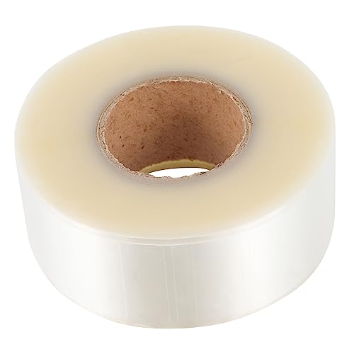 LALAFINA 500 Stück PVC Klarsichtetiketten Schutzfolien für Barcodes Selbstklebend Transparent für Büro Schule und Bibliotheken Kratzfest Langlebig von LALAFINA