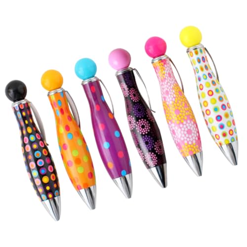 LALAFINA 6 Stück Bowlingkugel Kugelschreiber Kunststoff Ballpoint Pens Schreibstifte für Schüler Glattes Schreiben Kreatives Design Büro LALAFINA 6 Stück Bowlingkugel Kugelschreiber Kunststoff Ballpoint Pens Schreibstifte für Schüler Glattes Schreiben Kreatives Design Büro von LALAFINA