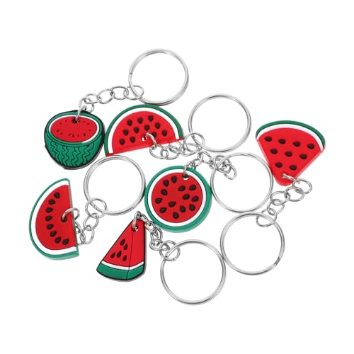LALAFINA 6 Stück Teiliges Wassermelonen Schlüsselanhänger Süße Frucht Anhänger PVC Schlüsselring für Partys und Dekoration Praktisch und Langlebig für Geburtstagsfeiern und Mehr LALAFINA 6 Stück Teiliges Wassermelonen Schlüsselanhänger Süße Frucht Anhänger PVC Schlüsselring für Partys und Dekoration Praktisch und Langlebig für Geburtstagsfeiern und Mehr von LALAFINA