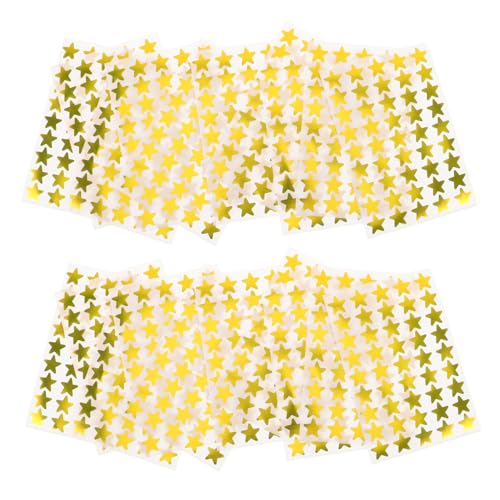 LALAFINA 60 Blatt Selbstklebende Belohnungsaufkleber für Glänzende Metallic für Motivation und Dekoration für Schule und Zuhause von LALAFINA
