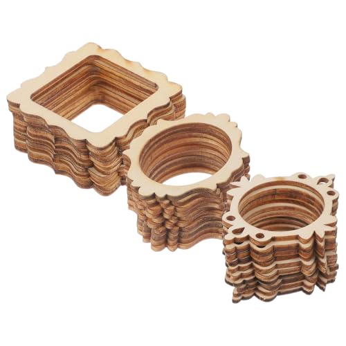 LALAFINA 60 Stück DIY Holzplättchen Unbehandelte Holzscheiben für Kreative Bastelprojekte Fotorahmen Dekoration und Kinderhandwerk für Feiertags und Herbstfeiern LALAFINA 60 Stück DIY Holzplättchen Unbehandelte Holzscheiben für Kreative Bastelprojekte Fotorahmen Dekoration und Kinderhandwerk für Feiertags und Herbstfeiern von LALAFINA