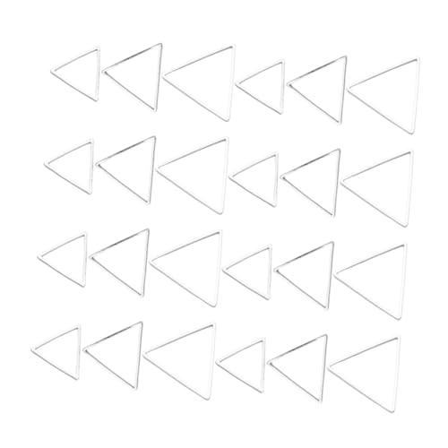 LALAFINA 60 Stück Teiliges Dreieckige Ohrringe Pendants Diy Geometrische Schmuckzubehör für Kreative Schmuckherstellung und Anhänger Hochwertigem Material LALAFINA 60 Stück Teiliges Dreieckige Ohrringe Pendants Diy Geometrische Schmuckzubehör für Kreative Schmuckherstellung und Anhänger Hochwertigem Material von LALAFINA