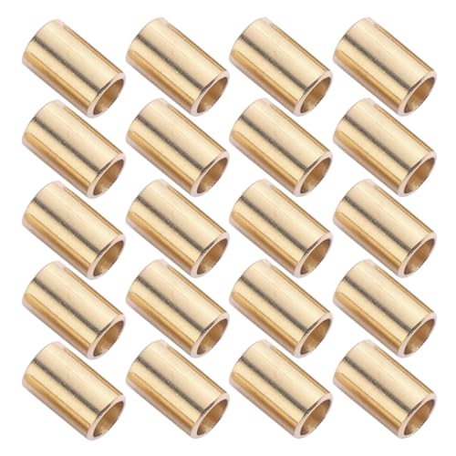 LALAFINA 70 Stück Kupfer Crimp Rohrperlen für Schmuckherstellung Langlebige Säulen form Abstandshalter Außendurchmesser DIY Armband Halskette Zubehör LALAFINA 70 Stück Kupfer Crimp Rohrperlen für Schmuckherstellung Langlebige Säulen form Abstandshalter Außendurchmesser DIY Armband Halskette Zubehör von LALAFINA