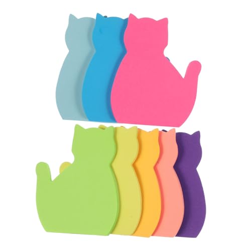 LALAFINA 8 Stück Bunte Notizblöcke Niedliche Memo Pads für Zuhause Büro Klassenzimmer von LALAFINA