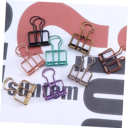 LALAFINA 8 Stück Teiliges Bunte Metall Drahtklammern Vielseitige Organizer und Papierclips Kleine Bunte Büroklammern für Fotos Notizen Akten Flexible Farbige Drahtbinder LALAFINA 8 Stück Teiliges Bunte Metall Drahtklammern Vielseitige Organizer und Papierclips Kleine Bunte Büroklammern für Fotos Notizen Akten Flexible Farbige Drahtbinder von LALAFINA