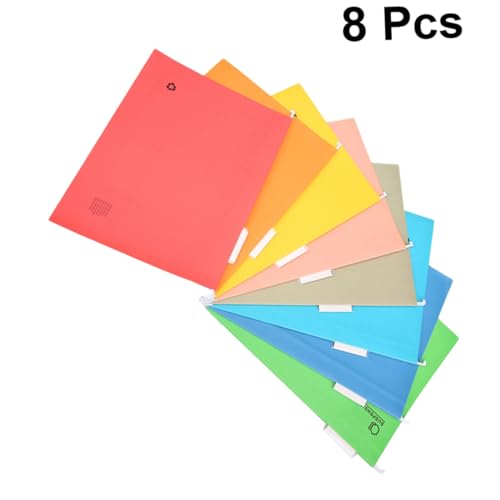 LALAFINA 8 Stück Teiliges Hängender Organizer aus Robustem Papier Verschleißfest mit Eisenhaken Dokumentenhalter für Büro und Zuhause Inklusive Klassifikationsetiketten LALAFINA 8 Stück Teiliges Hängender Organizer aus Robustem Papier Verschleißfest mit Eisenhaken Dokumentenhalter für Büro und Zuhause Inklusive Klassifikationsetiketten von LALAFINA