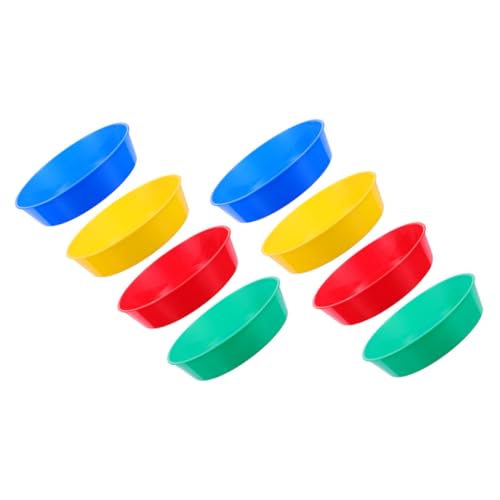 LALAFINA 8 Stück Teiliges Set Pigmentmischplatten für Künstler Wasserfarben Mischpalette für Malerei für Erwachsene Einfach zu Bedienen Ungiftig und Wiederverwendbar LALAFINA 8 Stück Teiliges Set Pigmentmischplatten für Künstler Wasserfarben Mischpalette für Malerei für Erwachsene Einfach zu Bedienen Ungiftig und Wiederverwendbar von LALAFINA