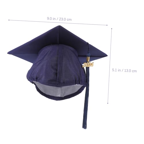 LALAFINA Abschlusskappe mit Quaste Unisex Polyester Abschluss Hut für Hochschule und Highschool Abschlussfeier Party Fotobox Zubehör LALAFINA Abschlusskappe mit Quaste Unisex Polyester Abschluss Hut für Hochschule und Highschool Abschlussfeier Party Fotobox Zubehör von LALAFINA