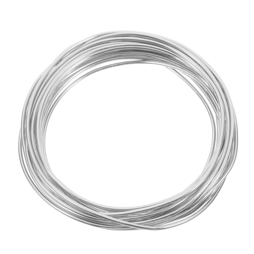 LALAFINA Aluminiumdraht für Schmuckherstellung Biegsamer und Langlebiger Basteldraht Oxidiertem Aluminium Silber für DIY Projekte Modellieren und Kreative Kreationen LALAFINA Aluminiumdraht für Schmuckherstellung Biegsamer und Langlebiger Basteldraht Oxidiertem Aluminium Silber für DIY Projekte Modellieren und Kreative Kreationen von LALAFINA