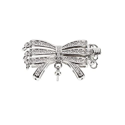 LALAFINA Armbandschließe für Schmuckherstellung Ring Design Hochwertigem für DIY und Armbänder Leicht und Komfortabel Stilvolles Zubehör von LALAFINA