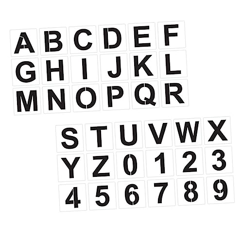 LALAFINA Buchstabenschablonen Für Jungen Und Mädchen Alphabet-malschablonen-Set Für Jungen Und Mädchen LALAFINA Buchstabenschablonen Für Jungen Und Mädchen Alphabet-malschablonen-Set Für Jungen Und Mädchen von LALAFINA