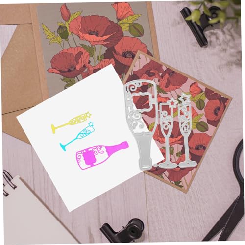LALAFINA Carbonstahl Stanzformen mit Eleganten Mustern Sichere Kinderschneide für Scrapbooking Fotoalben DIY Karten und Bastelsets für Zuhause Langlebig und Handfreundlich LALAFINA Carbonstahl Stanzformen mit Eleganten Mustern Sichere Kinderschneide für Scrapbooking Fotoalben DIY Karten und Bastelsets für Zuhause Langlebig und Handfreundlich von LALAFINA