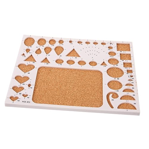 LALAFINA DIY Papier Quilling Vorlage Präzise Kork Schablone für Bastelprojekte für Papierquilling und DIY Wiederverwendbar Einfach zu für Anfänger und Bastelbegeisterte LALAFINA DIY Papier Quilling Vorlage Präzise Kork Schablone für Bastelprojekte für Papierquilling und DIY Wiederverwendbar Einfach zu für Anfänger und Bastelbegeisterte von LALAFINA
