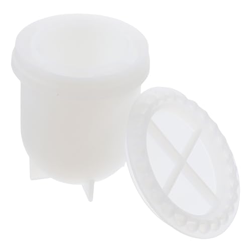 LALAFINA DIY Silikon Würfelbecher Form Teiliges Set Transparente Kreative Crystal Epoxy Mold Vielseitige Gießform für Würfelbecherabdeckung Leicht Tragbar und Sicher für DIY von LALAFINA